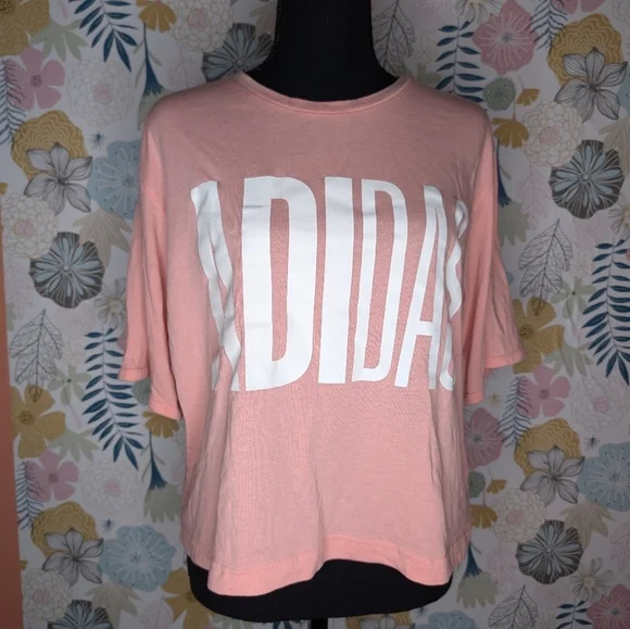 Adidas Puff Print Tee - Picture 2 of 4